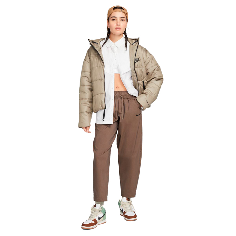 Scurta Nike W NSW SYN TF RPL HD JKT M Bej Femei photo 3