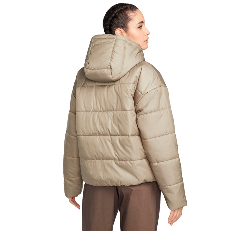 Scurta Nike W NSW SYN TF RPL HD JKT M Bej Femei photo 5