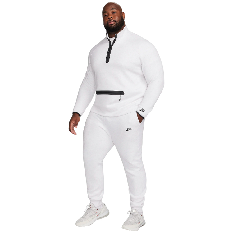 Мужская Толстовка Nike M NK TCH FLC HZ TOP L Белый photo 5