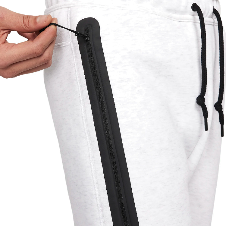 Pantaloni Nike M NK TCH FLC JGGR S Alb Barbati photo 3