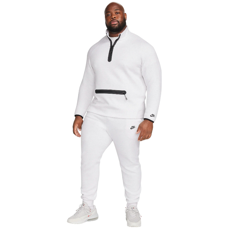 Pantaloni Nike M NK TCH FLC JGGR S Alb Barbati photo 4