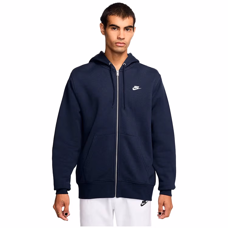 Толстовка Nike M NK CLUB BB FZ HOODIE