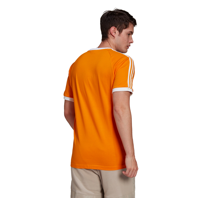 Футболка мужская Adidas 3-STRIPES TEE S Оранжевый photo 2