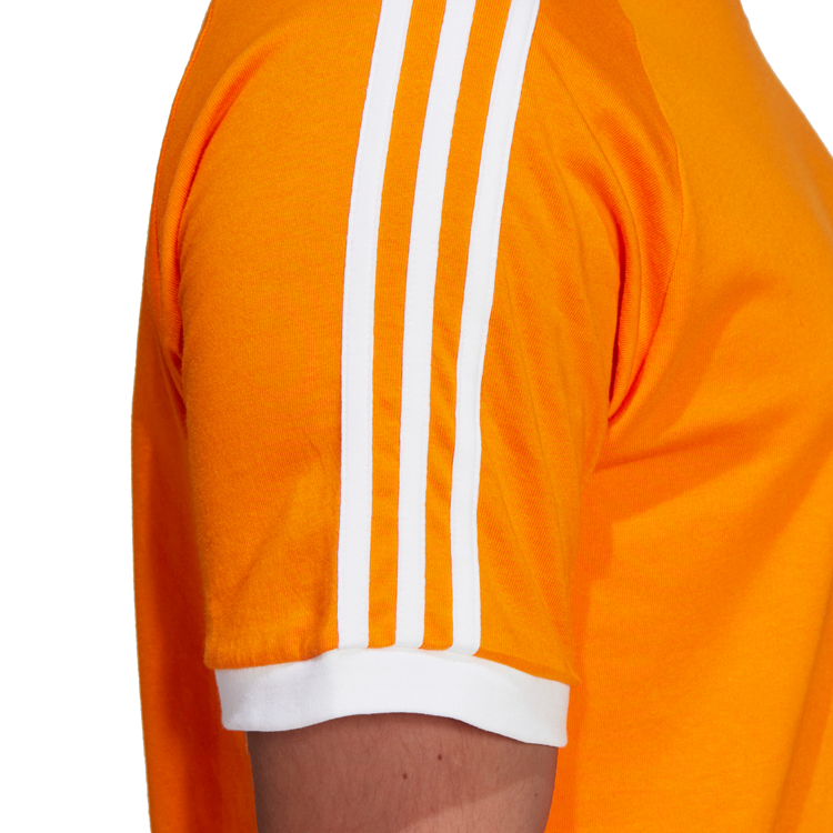 Футболка мужская Adidas 3-STRIPES TEE S Оранжевый photo 3