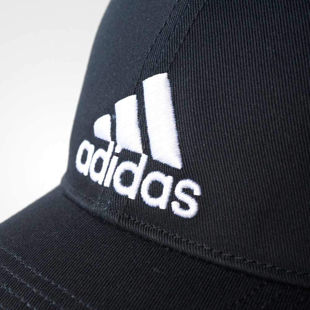 Chepiu Adidas 6P CAP COTTON OSFM Negru-alb photo 3