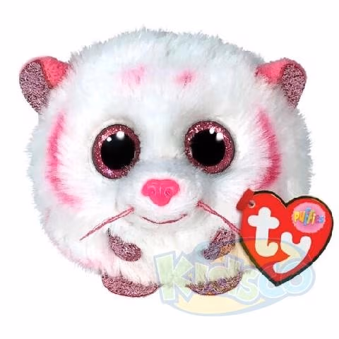 Ty Puffies TABOR - pink/white tiger 8 cm