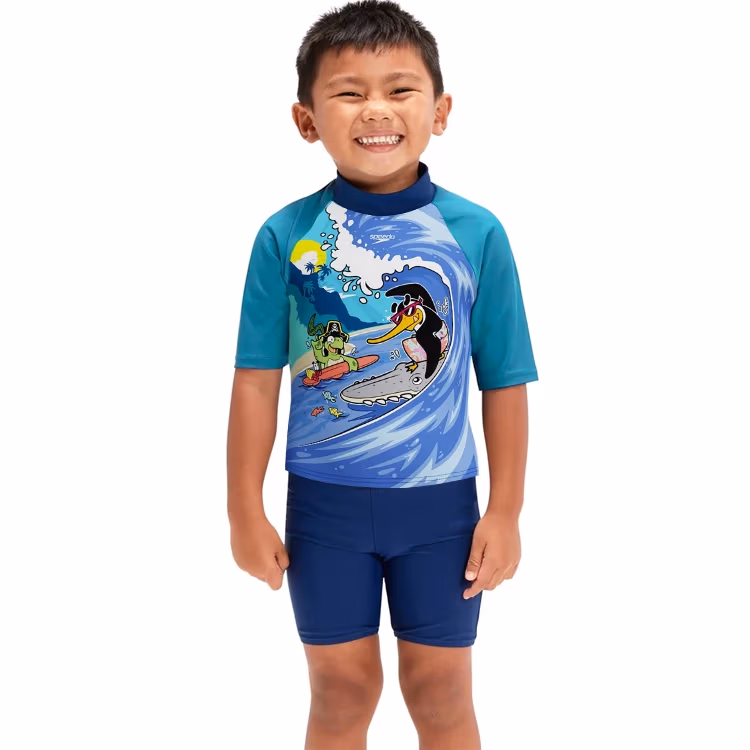Costum de baie Speedo LTS JAM RASH TOP SET IM