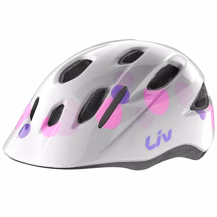 Casca de bicicleta Giant MUSA GLOSS BUBBLE WHITE 50-55CM WITH DIAL FIT SYSTEM WITH BUG NET CPSC/CE