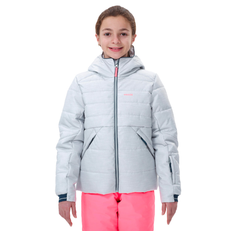 Куртка Wedze SKI-P JKT 150 WARM 125-132 Серый Женский photo 2