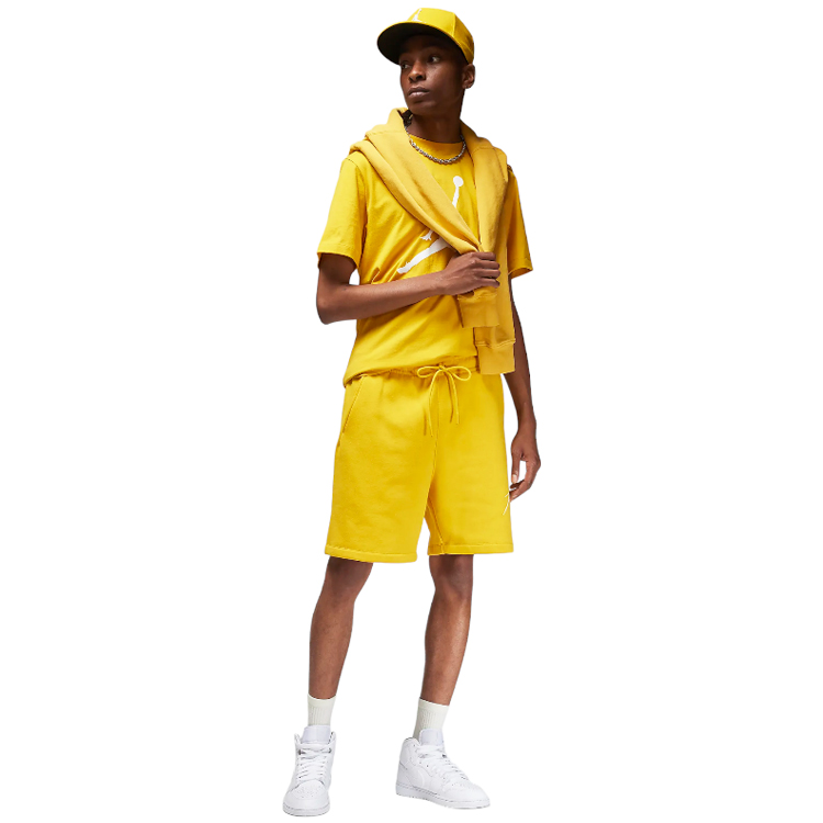 Tricou bărbătesc Nike M J JUMPMAN SS CREW L Galben photo 2