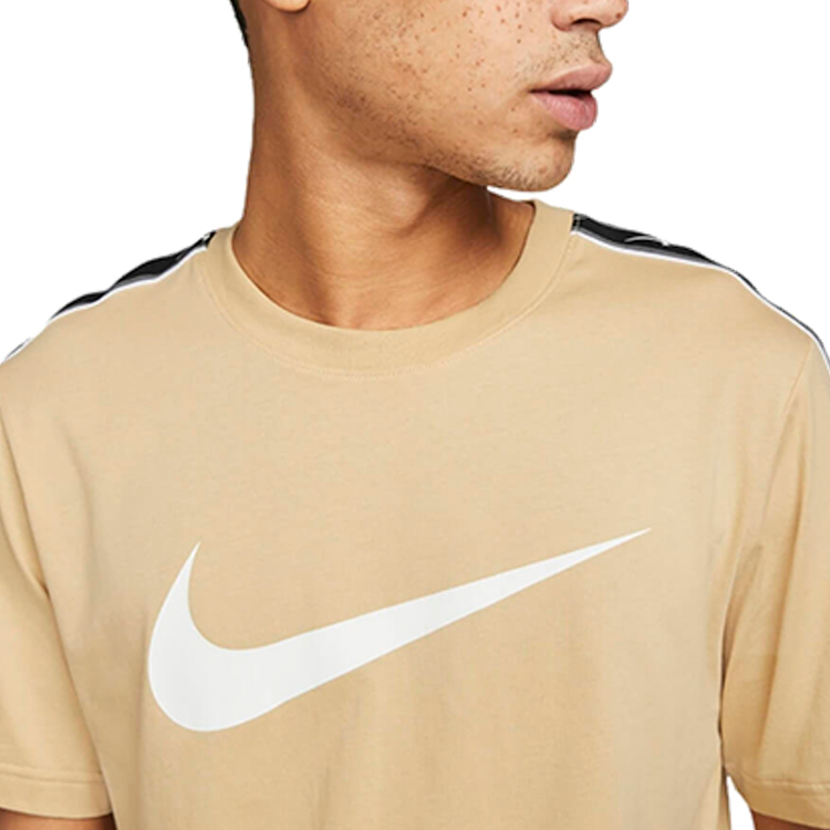 Футболка мужская Nike M NSW REPEAT SW SS TEE XL Бежевый photo 5