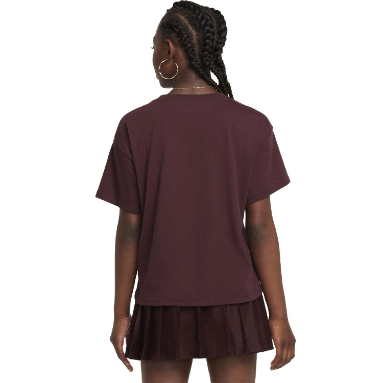 Tricou Nike G NSW TEE GRAPHIC STAR / Femei / XS / Bordo photo 4
