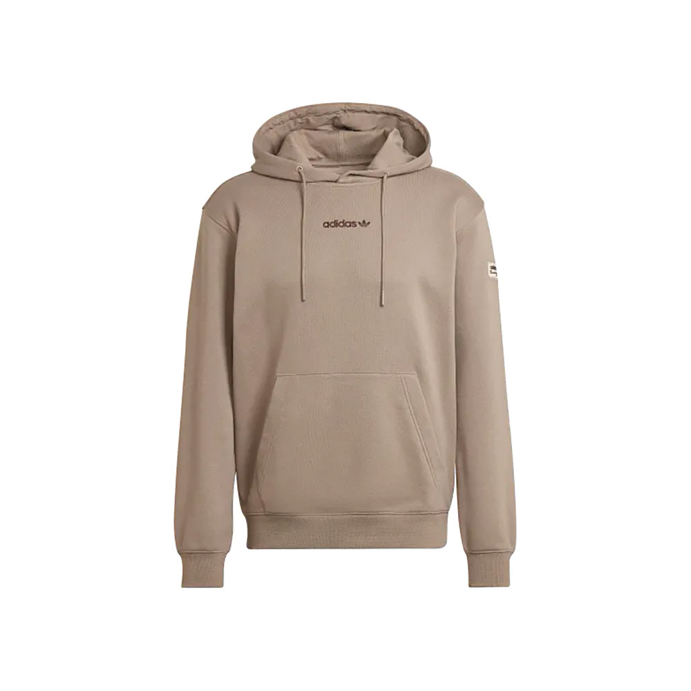 Hanorac pt bărbați Adidas TRF LINEAR HDY XS Maro photo 1
