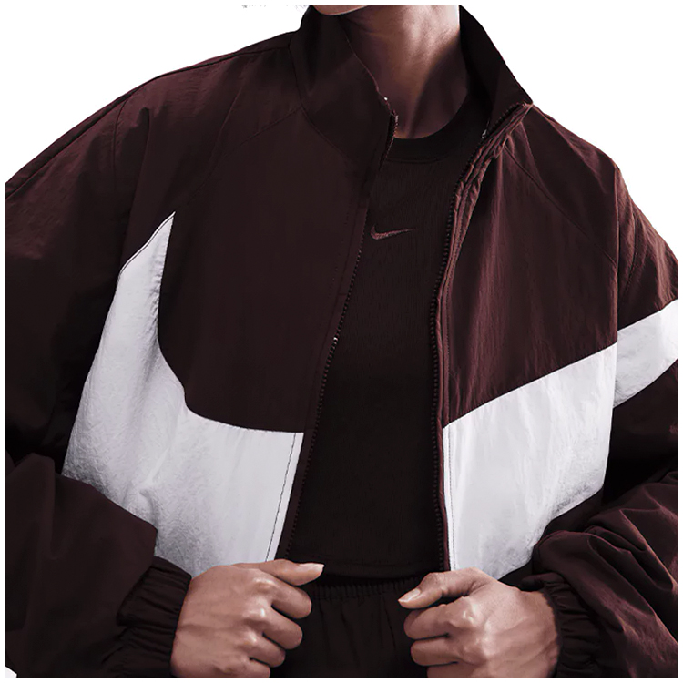 Jacheta Nike W NSW LOGO OS TRACK JKT XS Bordo Femei photo 5
