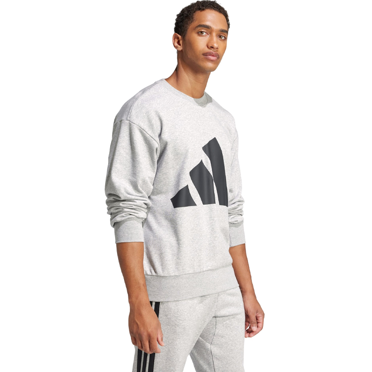 Hanorac pt bărbați Adidas M BL FT SWT XS Gri photo 3