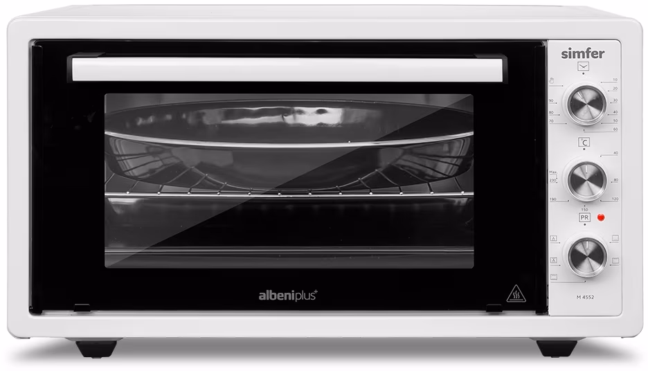 Cuptor electric Simfer M4552, 45 l, 1400 W, Alb 