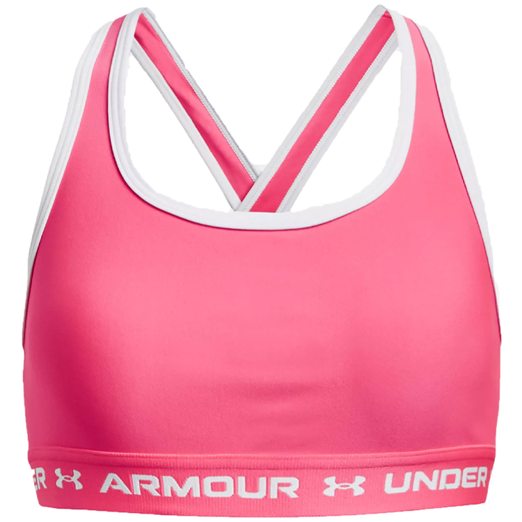 Bra sportive Under Armour UA G CROSSBACK MID SOLID / Femei / M / Roz photo 1
