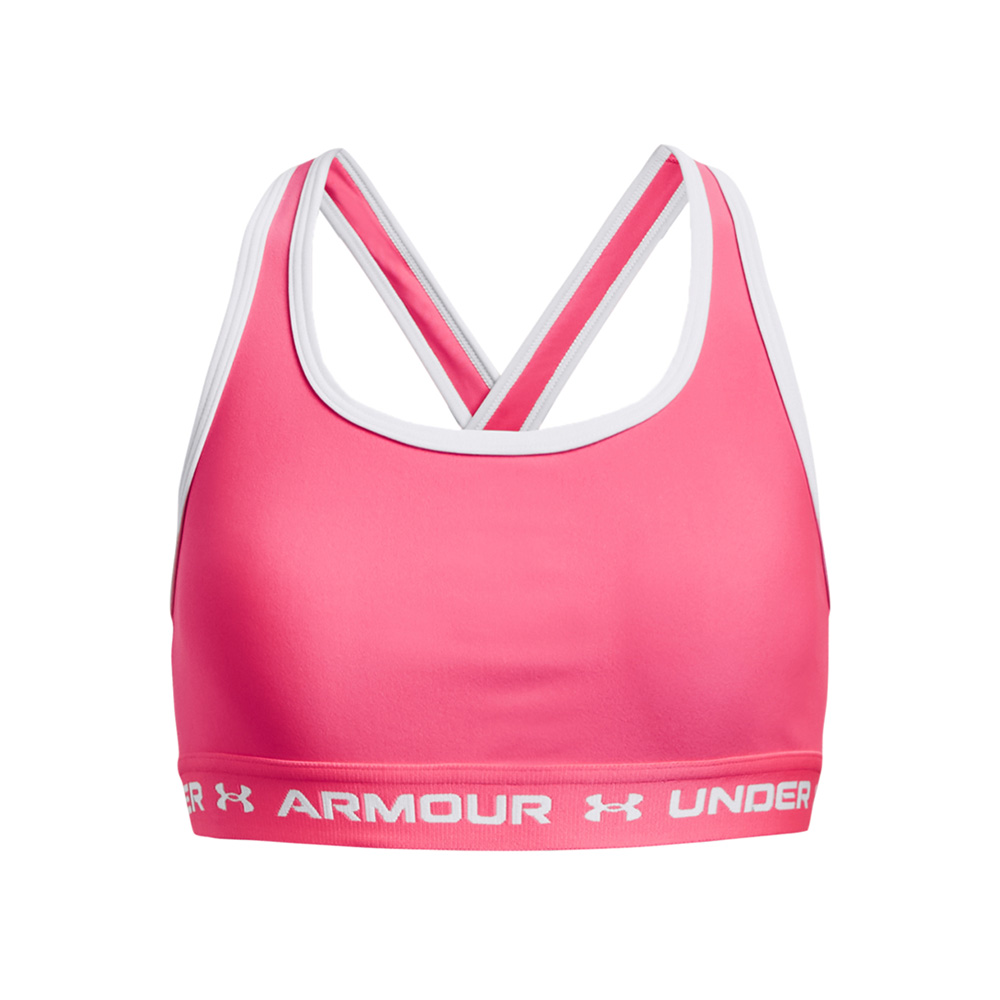 Bra sportive Under Armour UA G CROSSBACK MID SOLID / Femei / M / Roz photo 3
