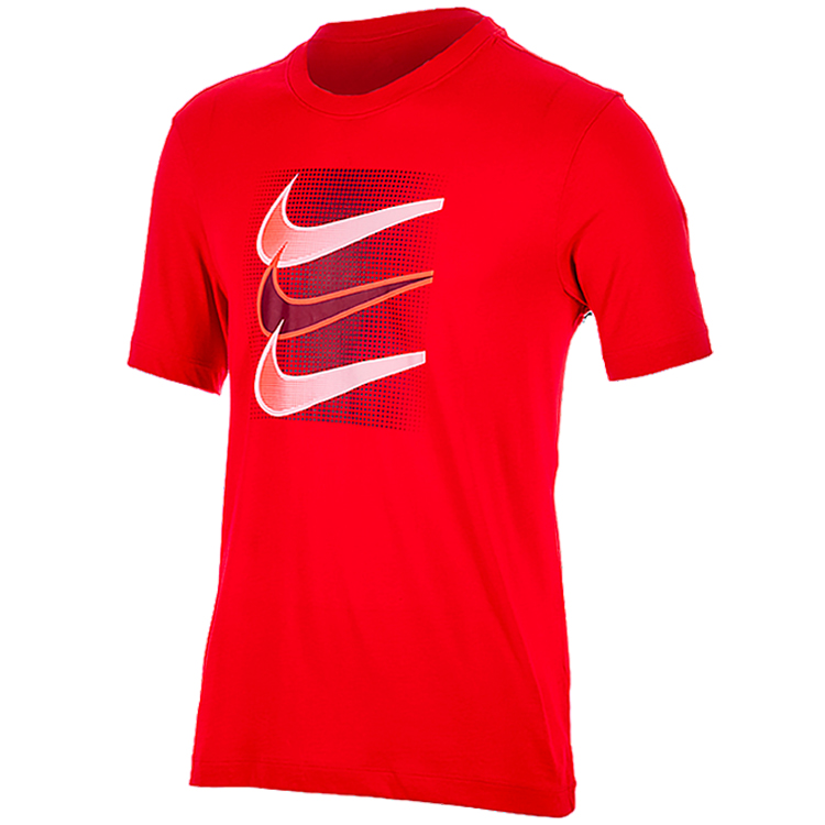 Футболка мужская Nike M NSW TEE 12MO SWOOSH S Красный photo 1 Футболка мужская Nike M NSW TEE 12MO SWOOSH S Красный photo 1