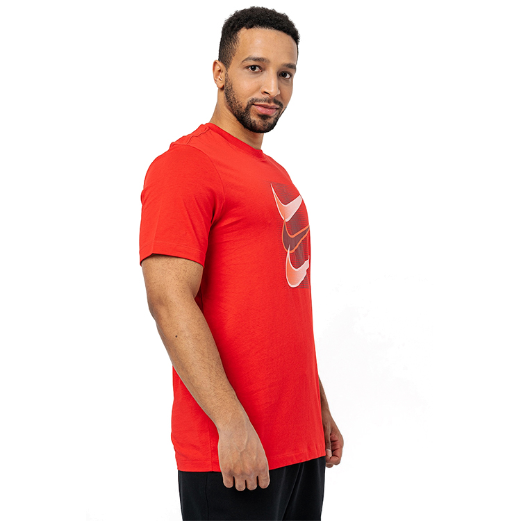 Футболка мужская Nike M NSW TEE 12MO SWOOSH S Красный photo 4