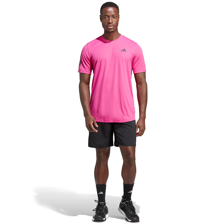 Sorti de bărbați Adidas CLUB 3STR SHORT XS Negru photo 2