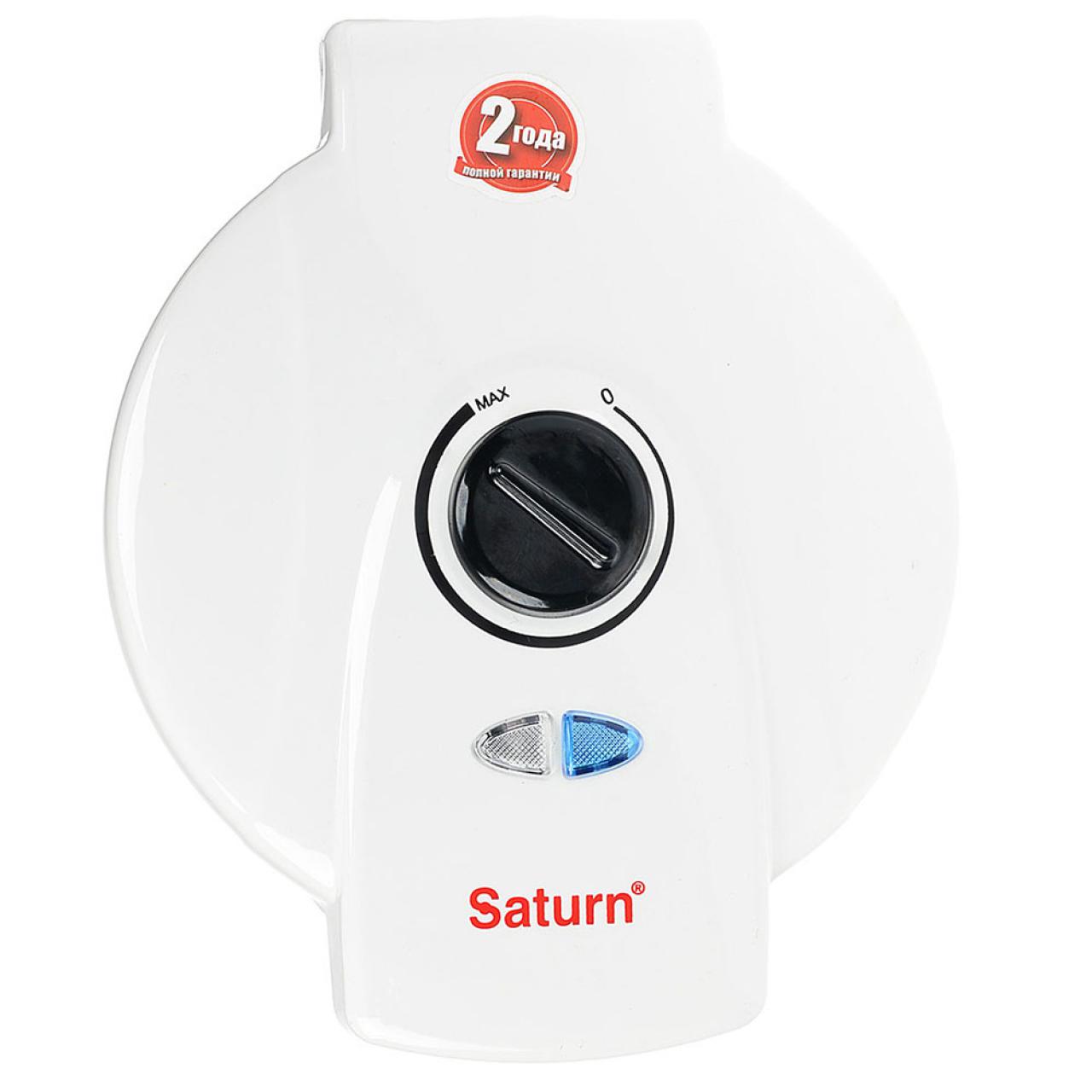 Waffle fier Saturn STEC0153, 1200 W, Alb photo 5