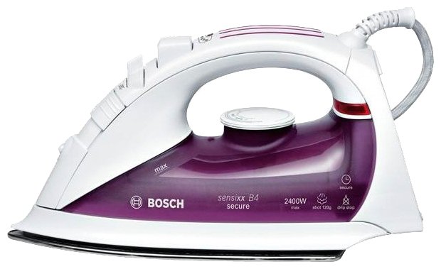 Утюг Bosch TDA5653, 120-149 г/мин г/мин, 300 мл, Фиолетовый/Белый photo Утюг Bosch TDA5653, 120-149 г/мин г/мин, 300 мл, Фиолетовый/Белый photo