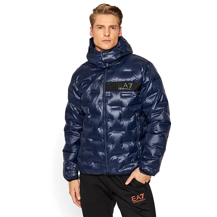 Geacă pt Barbati EA7 EMPORIO ARMANI GIACCA PIUMINO XL Albastru photo 2