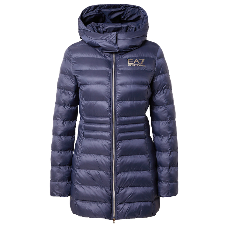 Куртка EA7 EMPORIO ARMANI CABAN COAT XS Синий Женский photo 1