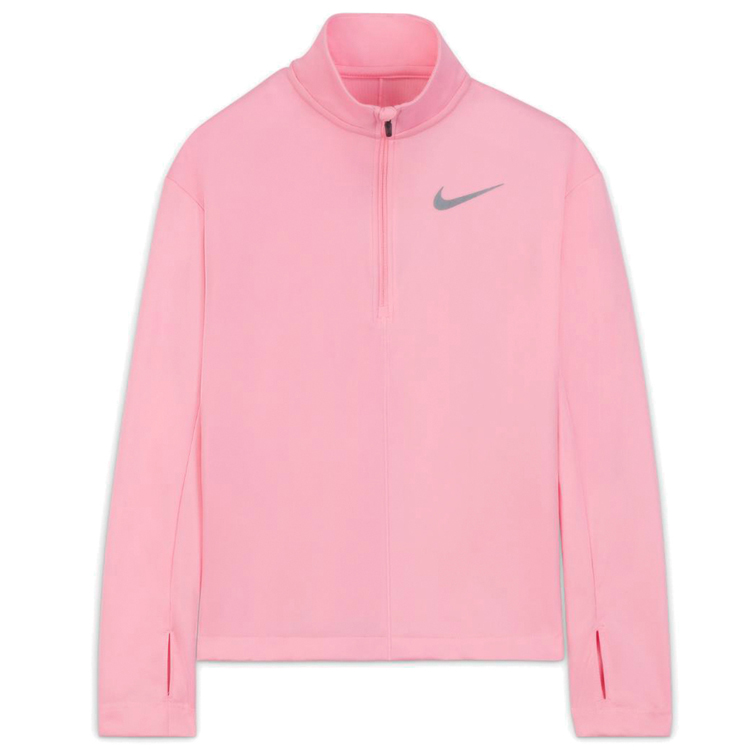 Hanorac Nike G NK RUN LS HZ TOP / Femei / L / Roz photo 1 Hanorac Nike G NK RUN LS HZ TOP / Femei / L / Roz photo 1