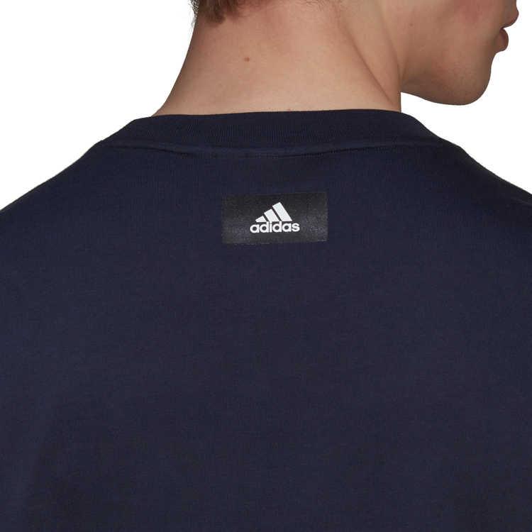 Tricou bărbătesc Adidas M FI 3BAR TEE S Negru photo 5