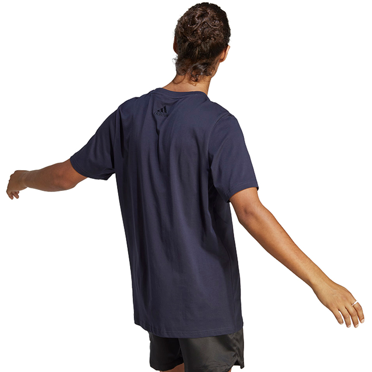 Tricou bărbătesc Adidas M BL SJ T 2XL Albastru photo 3