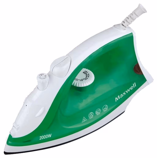 Утюг Maxwell MW3054, 300 мл, Белый/Зеленый 