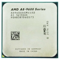 AMD A-Series A8-9600, Socket AM4, 3.1-3.4GHz (4C/4T), 2MB L2, Integrated Radeon™ R7 Series, 65W 28nm, tray thumbnav 1