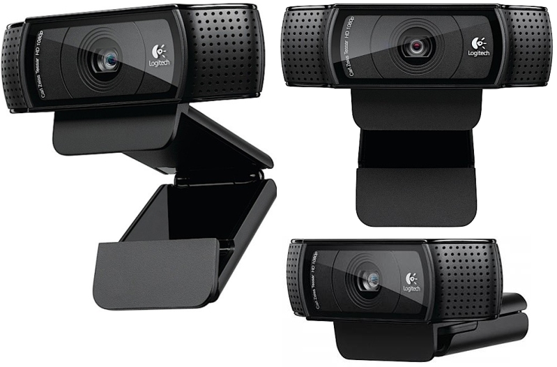 Logitech HD PRO Webcam C920, Microphone(dual stereo),  Full HD 1080p video calls & recording, up 15 Megapixel images, H.264 video standard, Carl Zeiss® optics with Autofocus, USB 2.0 photo 3