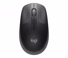 Logitech Wireless Mouse M190 Full-size - MID GREY - 2.4GHZ - EMEA - M190