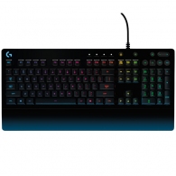 Игровая Клавиатура Logitech G213 Prodigy, Mech-Dome, Spill resistance, Media controls, RGB, Integrated palm rest, Adjustable feet, Anti-ghosting, Game Mode, USB, Black thumbnav 1