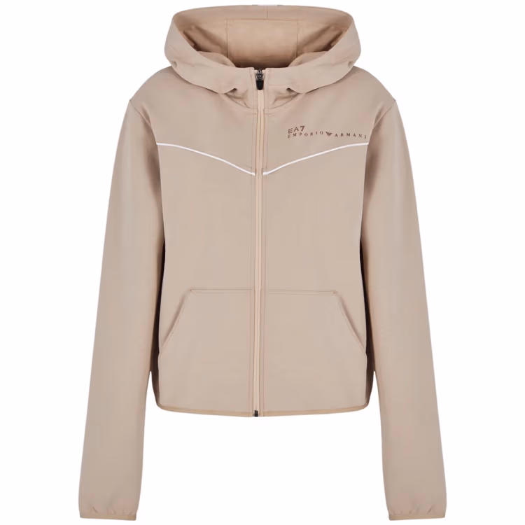 Толстовка EA7 EMPORIO ARMANI NATURAL VENTUS7 W HOODIE FZ