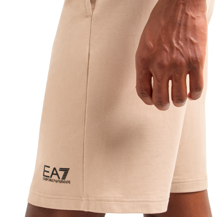 Sorti de bărbați EA7 EMPORIO ARMANI TRAIN CORE ID M SHORTS COFT CC S Bej photo 5