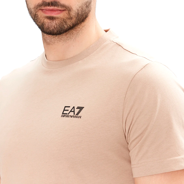 Tricou bărbătesc EA7 EMPORIO ARMANI TRAIN CORE ID M TEE SS CO CC XS Bej photo 4