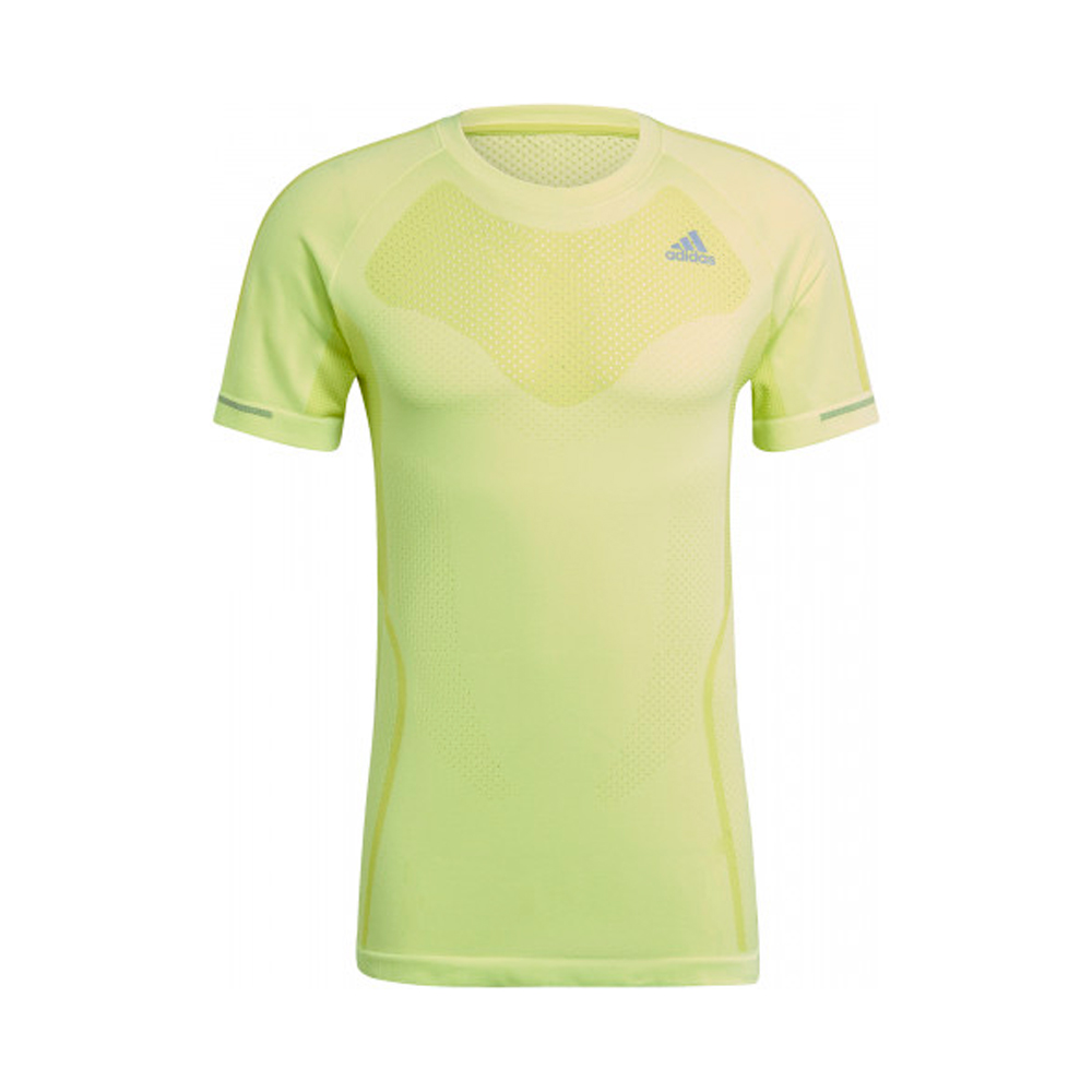 Tricou bărbătesc Adidas PRIMEKNIT TEE M S Galben photo 1