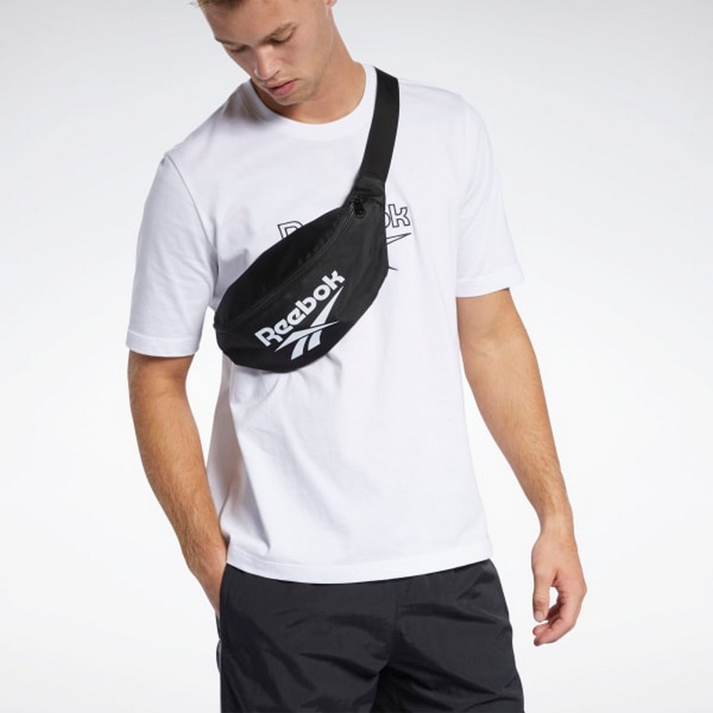 Geanta pe brau Reebok CL FO Waistbag   GP0155 Negru photo 2