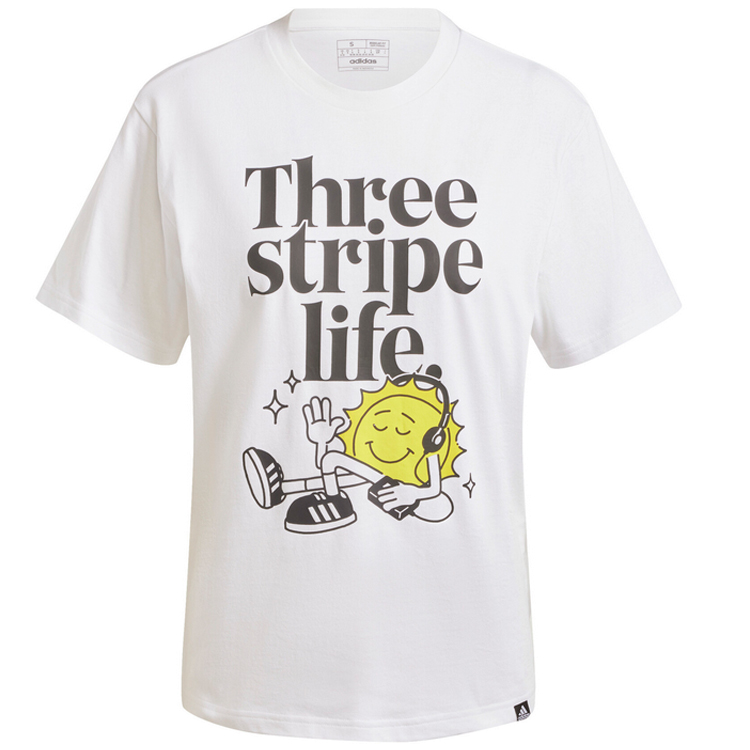 Tricou Adidas W POSITIVE T XXS Alb Femei photo 1