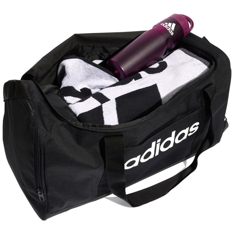 Сумка спортивная  Adidas LINEAR DUFFEL M/JD9555/Черный photo 3