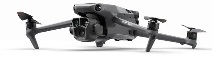 (957092) DJI Mavic 3 Pro FMC+Controller 5.5" - Portable Drone,DJI RC 5.5",48MP 4K/60fps 70mm eq.,20MP 5.1K/50fps 24mm eq.,12MP 4K/60fps 166mm eq. cams,f/2.8–f/11,max.6000m height/28km flight dist./75.6kmph speed,flight 43min,Bat5000mAh,958g (3 batteries,6 photo 5
