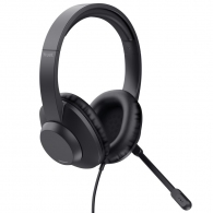 Casti Trust AYDA  MAX / USB / Black thumbnav 3