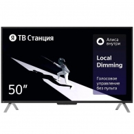 50" LED TV YANDEX with Alisa (Local Dimming) YNDX-00092K/ 4K/ SMART TV/ Black thumbnav 2