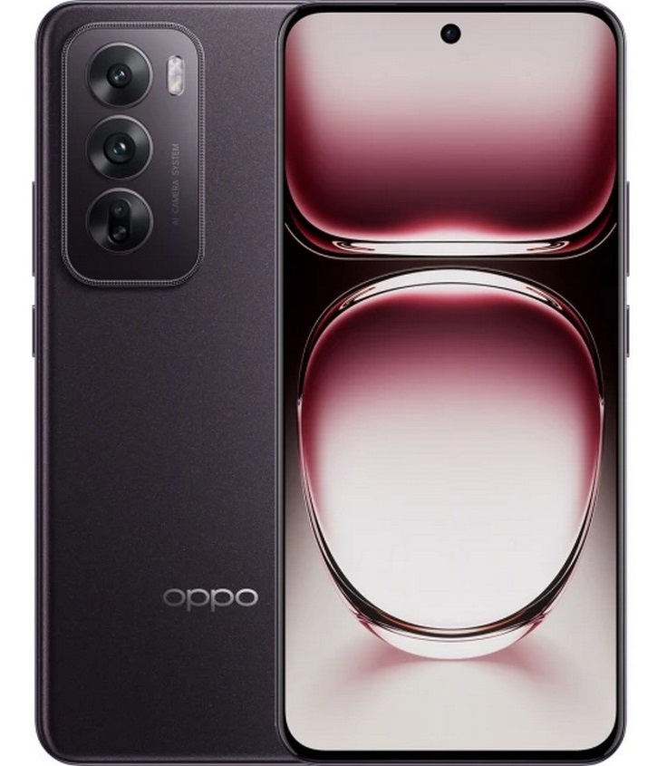 Смартфон OPPO Reno12 / 6.7'' / 12 ГБ / 256 ГБ / Black Brown photo 1 Смартфон OPPO Reno12 / 6.7'' / 12 ГБ / 256 ГБ / Black Brown photo 1