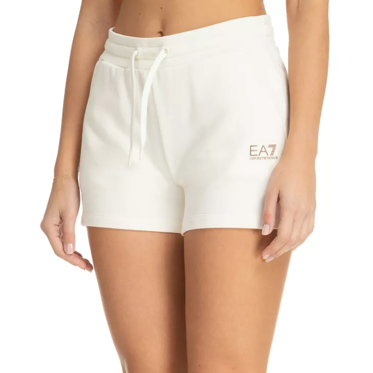 Шорты EA7 EMPORIO ARMANI SHORTS M Бежевый Женский photo 3