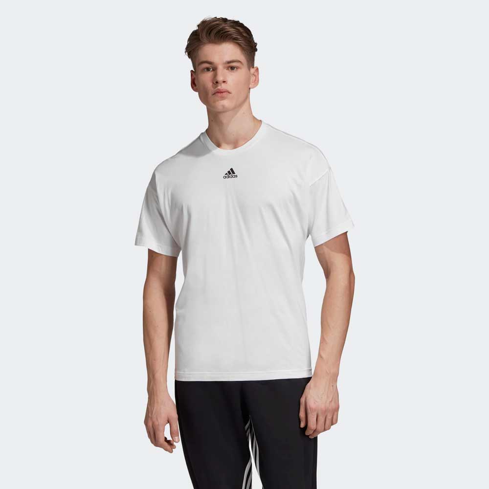 Футболка мужская Adidas M MH 3S Tee S Белый photo 2